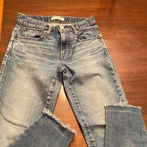 Moussy Denim slim/tapered ankle length jeans